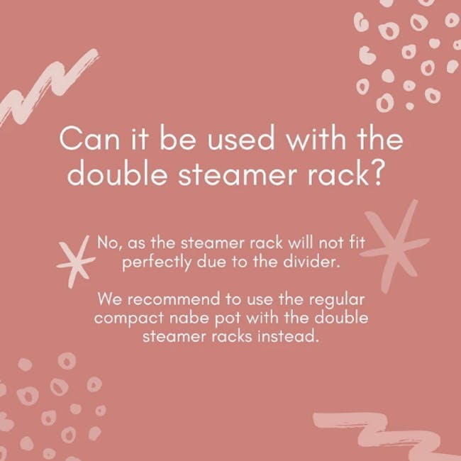 BRUNO Exclusive Bundles - Red Compact Hotplate + Attachments (4 Options) - 19 - double steamer rack, perfect fit, steamer