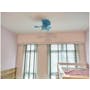AllBreeze™ Compact Ceiling Fan ABF 22" - Blue - 1