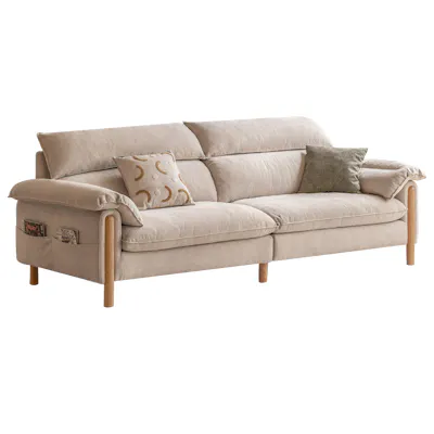 Bohem 4 Seater Sofa - Sand