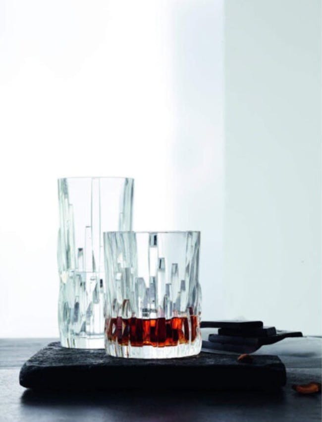 Nachtmann Shu Fa Lead Free Crystal Whisky Tumbler 4pcs Set - 1