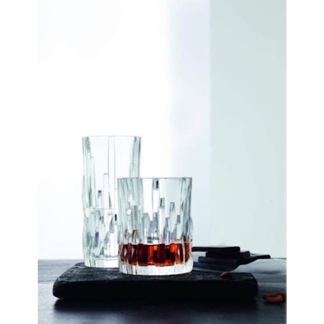 Nachtmann Shu Fa Lead Free Crystal Whisky Tumbler 4pcs Set - 1