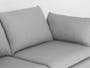 Astrid 3 Seater Sofa - Natural, Slate - 7