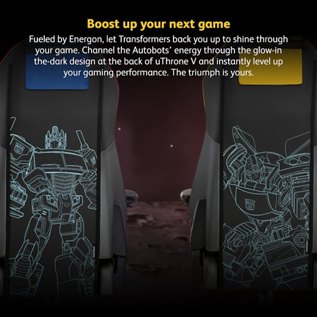 OSIM uThrone V Transformer Edition Gaming Massage Chair - Optimus Prime - 7