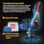 OSIM uThrone V Transformer Edition Gaming Massage Chair - Optimus Prime - 2
