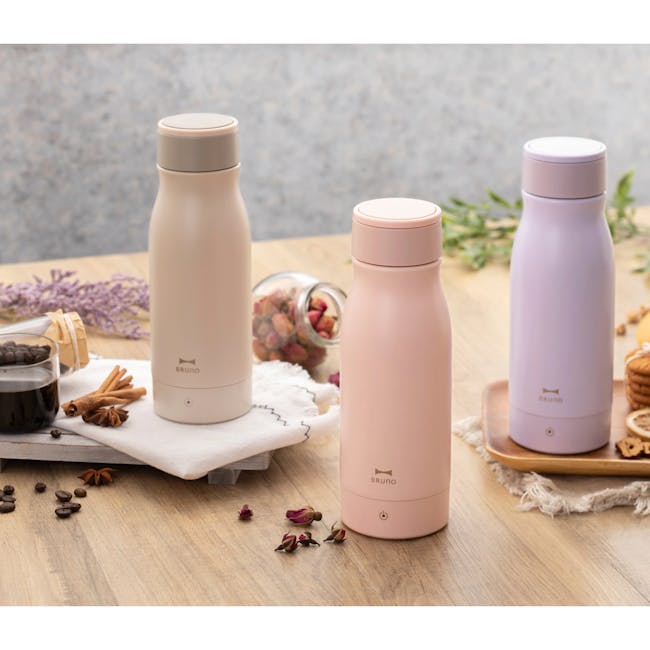 Portable Electric Kettle Lavender BRUNO Hotplates HipVan