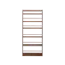 Micel 6 Tier Wall Shelf 0.8m - Walnut