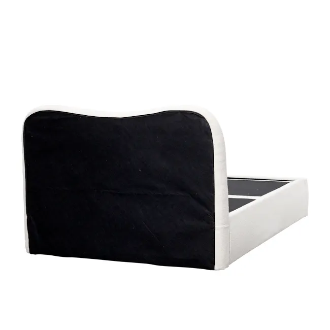 Arianna King Storage Bed - White Boucle - 12