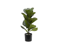 Potted Faux Fiddle Leaf Fig Plant 60 cm