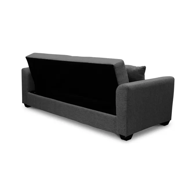 Boston 3 Seater Storage Sofa Bed - Orion - 8