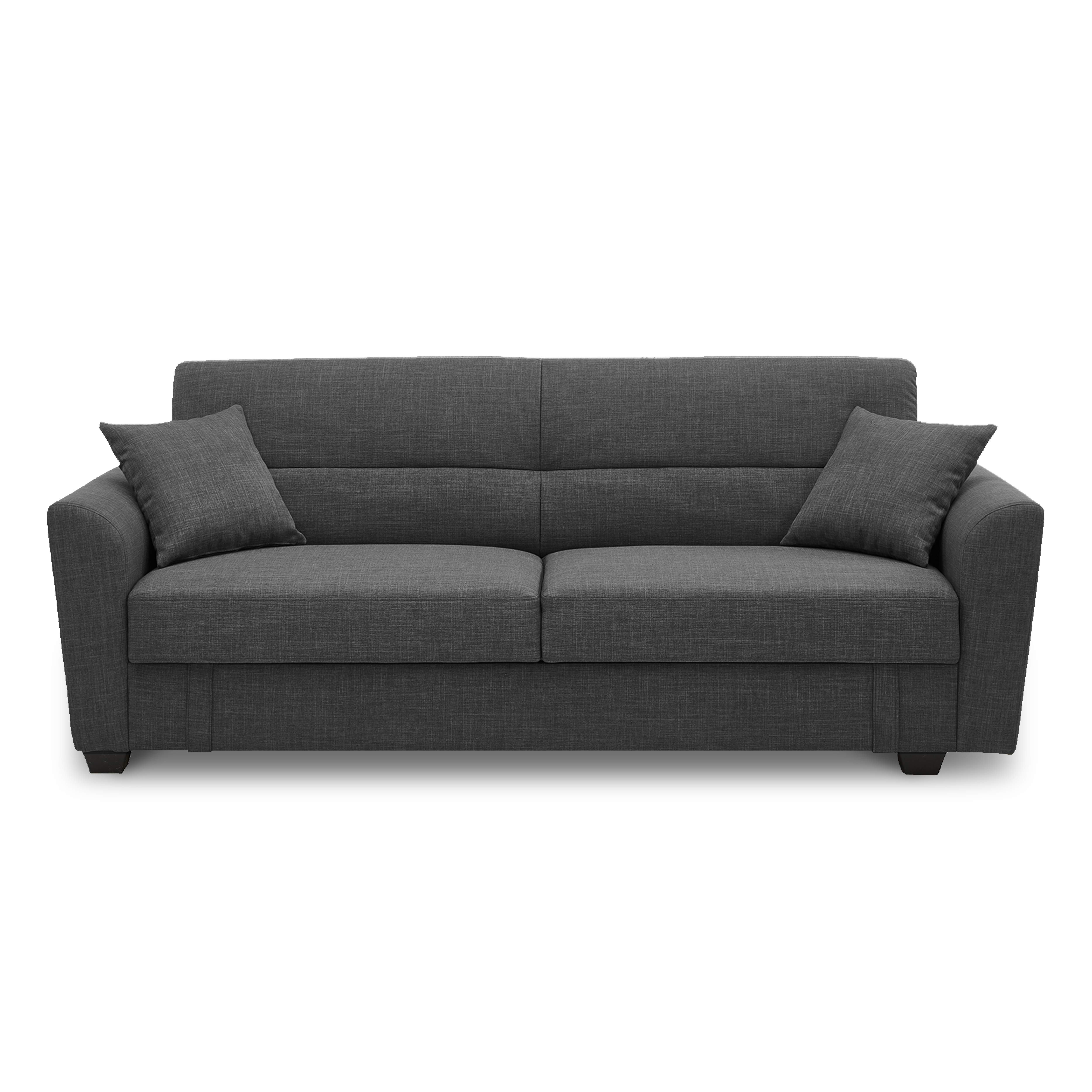 black comfy futon