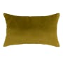 Alyssa Velvet Lumbar Cushion - Mustard - 0