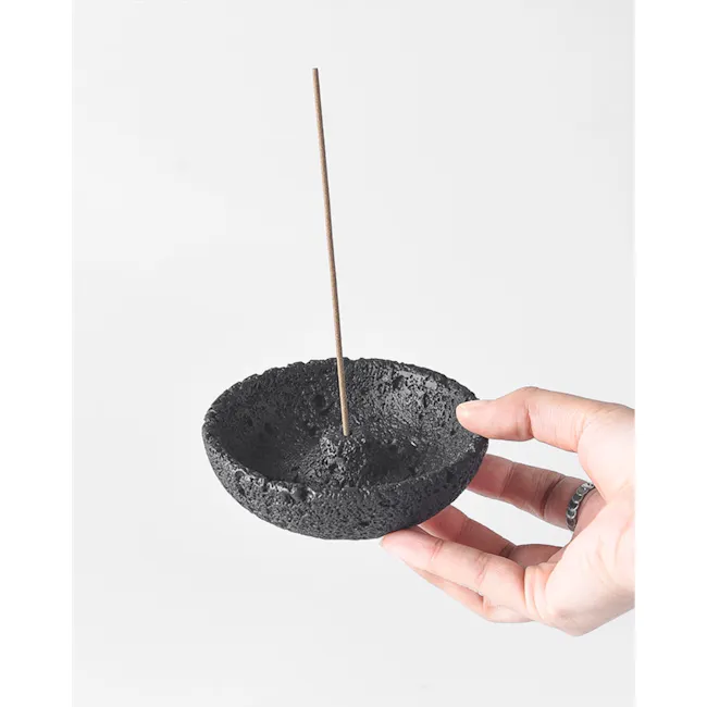 Pluto Incense Holder - Black - 4