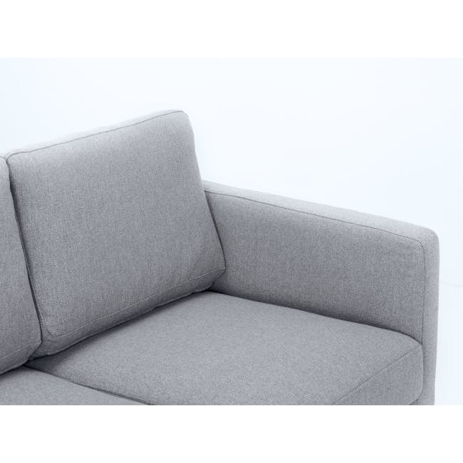 Declan 3 Seater Sofa - Oak, Ash Grey - 6