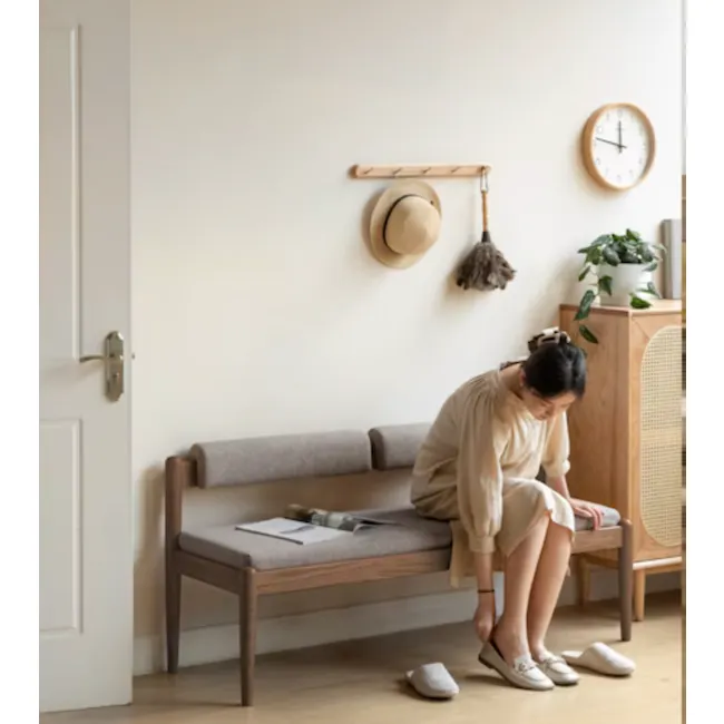 Niel Bench 1.45m - Walnut, Chestnut - 2