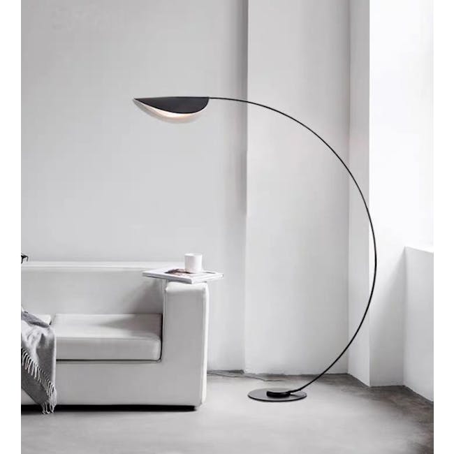Flinn Floor Lamp - White - 3