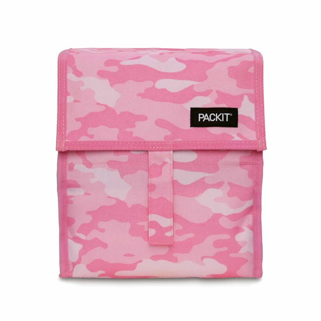 PackIt Freezable Lunch Bag - Pink Camo - 3