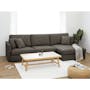 Ashley L-Shaped Lounge Sofa - Mink Grey (Scratch Resistant Fabric) - 1
