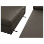 Ashley L-Shaped Lounge Sofa - Mink Grey (Scratch Resistant Fabric) - 6