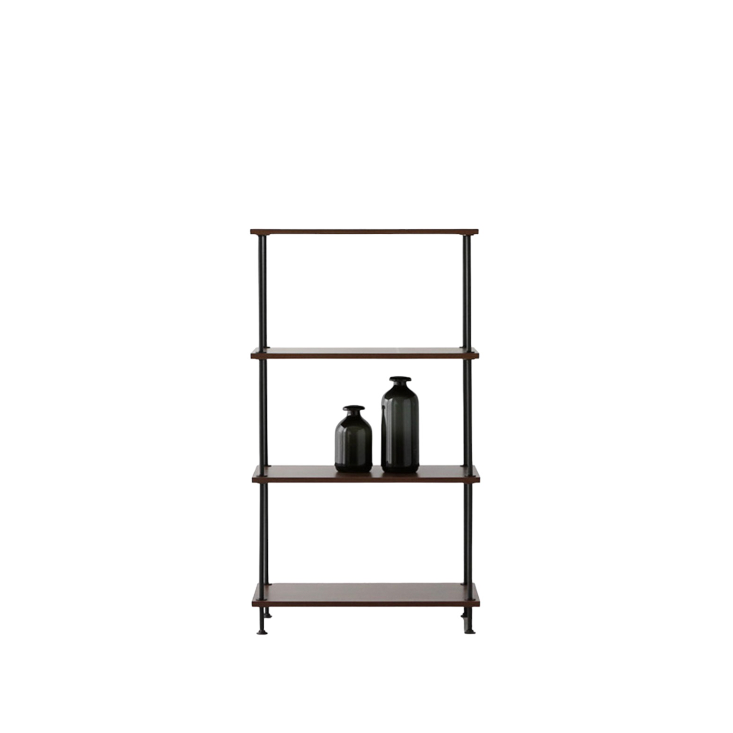 Ezbo 4-Tier Shelf - Walnut