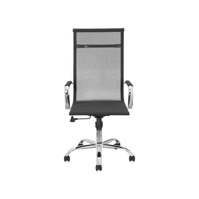 Elijah High Back Mesh Office Chair - Black - 1