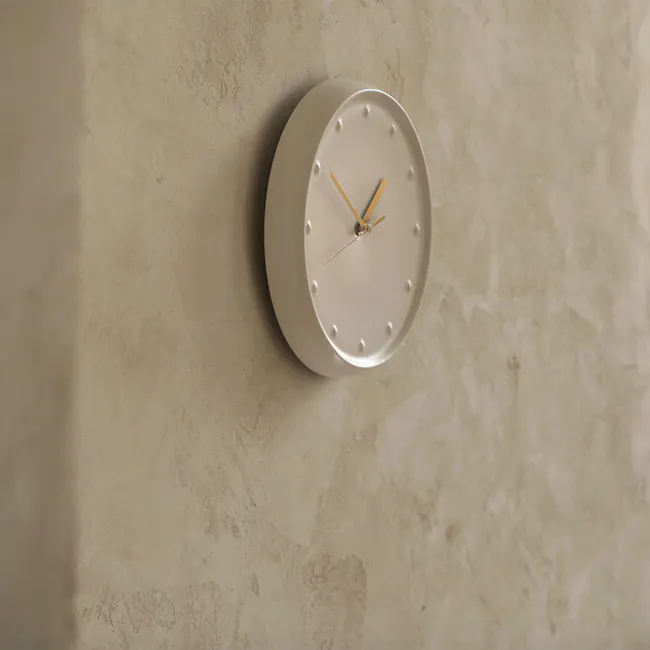 Serene Wall Clock - Salty Cream - 5