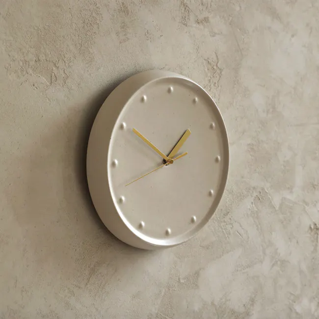 Serene Wall Clock - Salty Cream - 2
