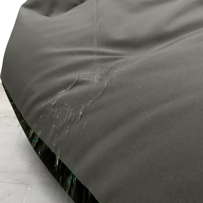 Splash Waterproof Outdoor Triangle Bean Bag - Warm Grey - 2 - Fabric, water, leakage, spill, drips, wet, surface, fabric