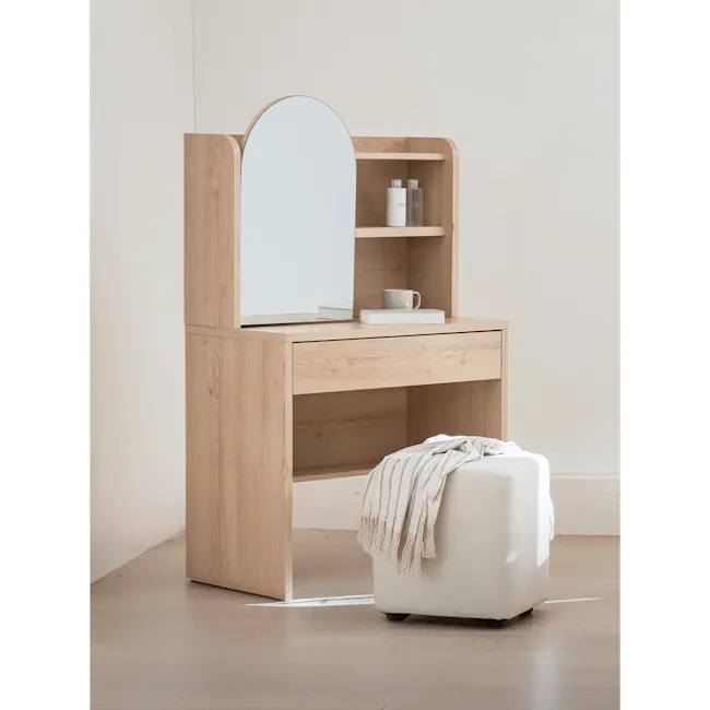 Bonnie Dressing Table 0.8m - Oak - 3