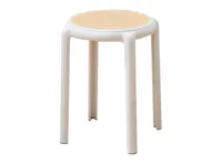 Alaska Stackable Stool - White