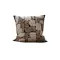 Trippy Sunflower Cushion - Black (Velvet)
