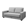 Karl 2.5 Seater Sofa Bed - Light Grey - 2