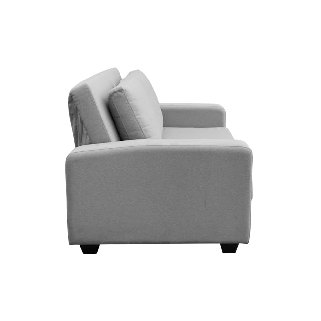 Karl 2.5 Seater Sofa Bed - Light Grey - 3