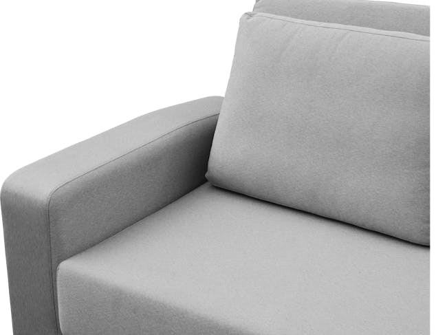 Karl 2.5 Seater Sofa Bed - Light Grey - 5