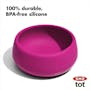 OXO Tot Silicone Bowl - Pink - 3