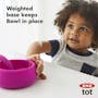 OXO Tot Silicone Bowl - Pink - 4