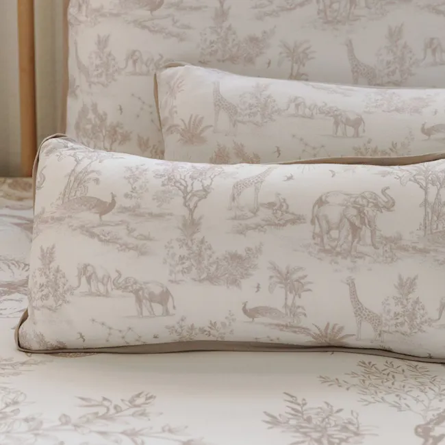 House of Holly Luxe Cloud Pillow - Savanna Toile Sand (3 sizes) - 2