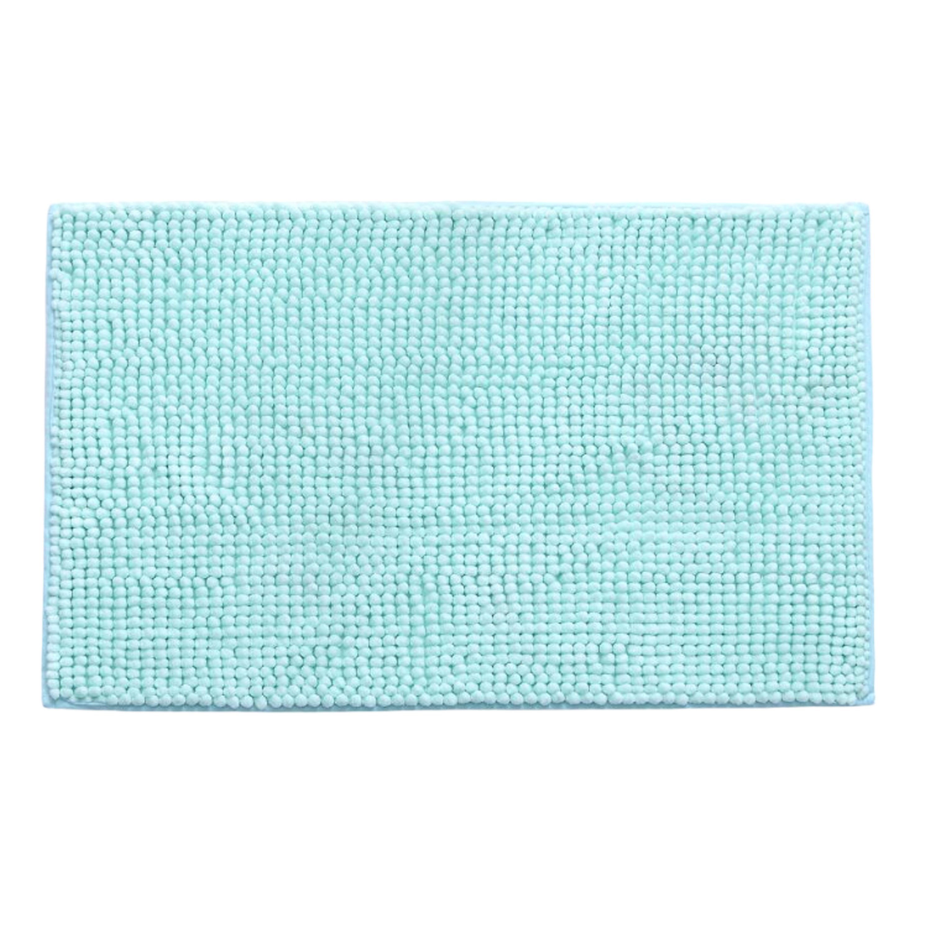 Cora Chenille Bath Mat - Mint Green