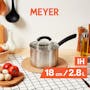 Meyer Centennial IH Stainless Steel Saucepan with Glass Lid (2 Sizes) - 6