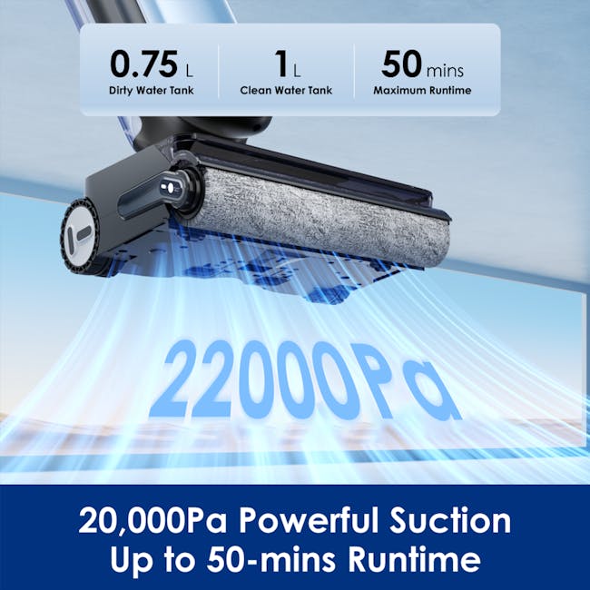 Tineco Floor One S9 Artist Smart Cordless Floor Washer *Free 4 x Cleaning Solution* - 8