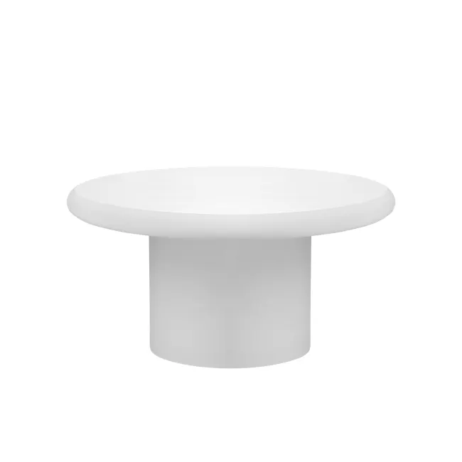 Lesso Concrete Round Coffee Table - 1