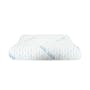 Intero Air-Pass CoolTech Charcoal Memory Foam Pillow Contour - 5