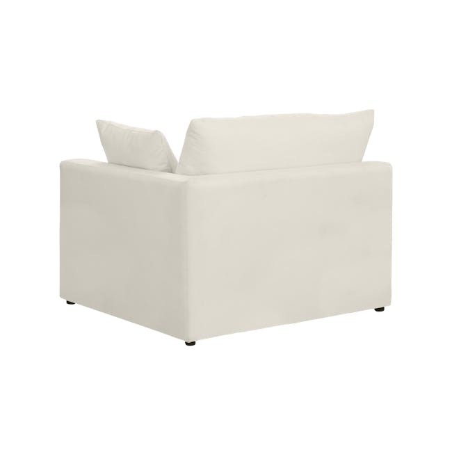 Russell 3 Seater Sofa - Oat (Eco Clean Fabric) - 4