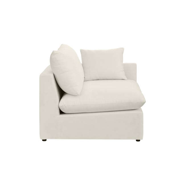 Russell 3 Seater Sofa - Oat (Eco Clean Fabric) - 7