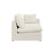 Russell 3 Seater Sofa with Ottoman - Oat (Eco Clean Fabric) - 8
