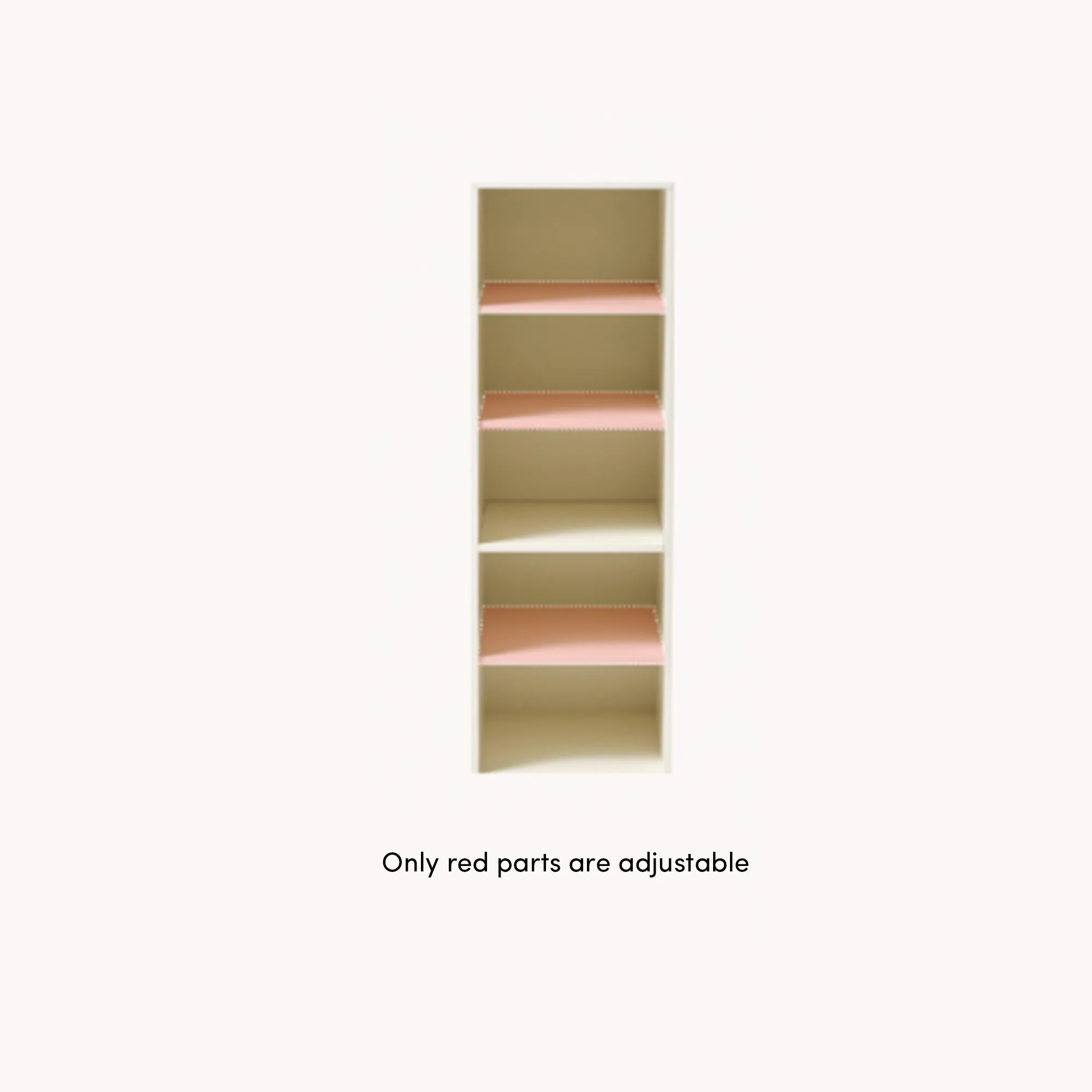 (As-is) Rio Modular 5-tier Shelf 0.4m - 11
