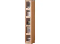Andre Display Glass Tall Cabinet 0.4m