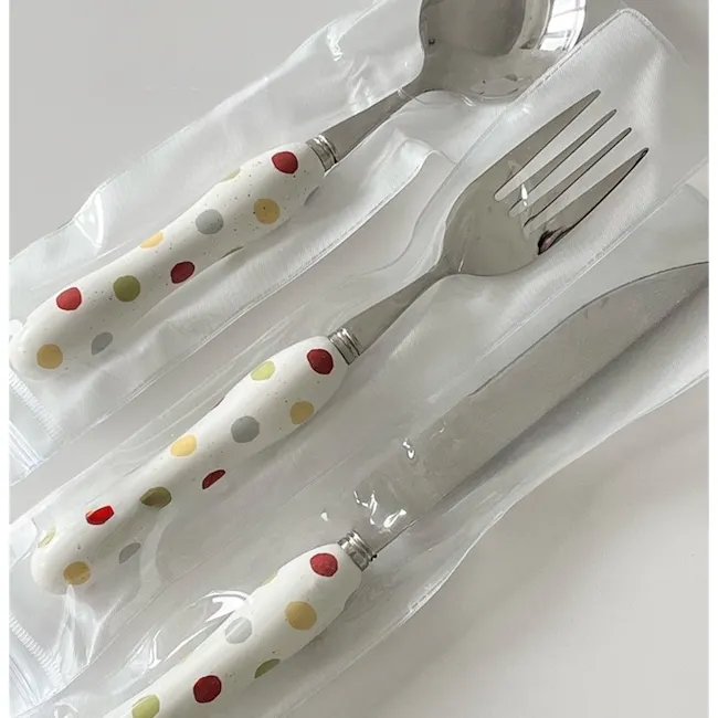 Colorful Polka Knife - 5
