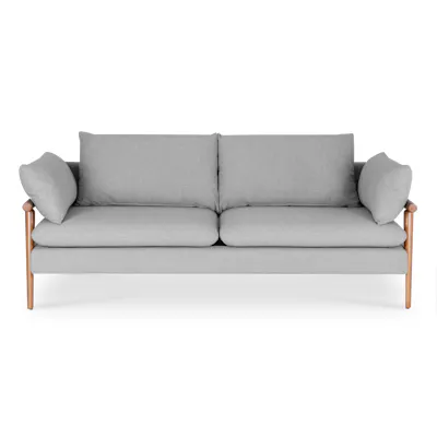 Astrid 3 Seater Sofa - Natural, Slate