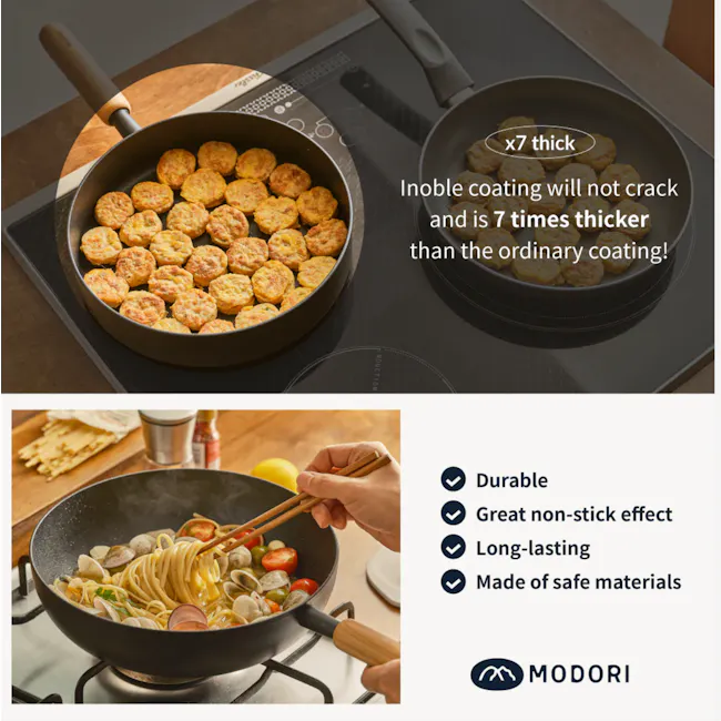 Goodle Nonstick Saucepan 18cm - 9 - Golden-brown, crispy, inedible coating, non-stick effect, long-lasting, durable, great