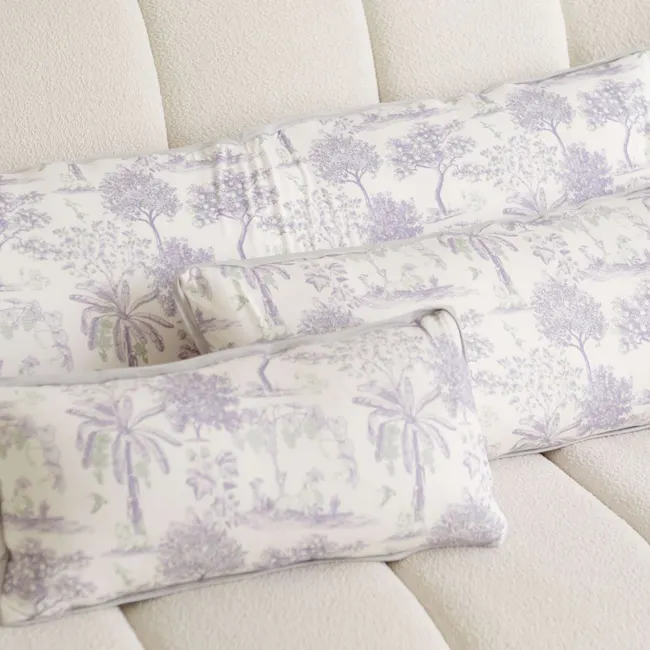 House of Holly Luxe Cloud Pillow - Fruit Toile Grape (3 sizes) - 2